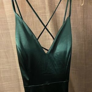 Emerald Green Dress